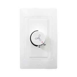 Dimmer Rotativo para Ventilador 300W 127 V 60 Hz.