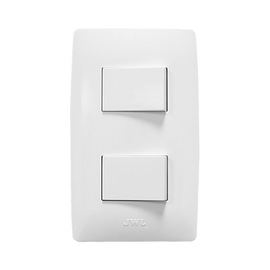 Apagador Doble de 127 V~60 Hz 10 A/ Color Blanco.