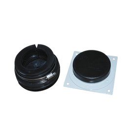 Placa y Goma pasamuro para cable coaxial de 1-5/8