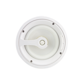 Ghost Series Altavoz de techo de 2 vías, woofer de polipropileno blanco de 8 in, tweeter de 1in, 5 - 125 watts, 8 Ohms