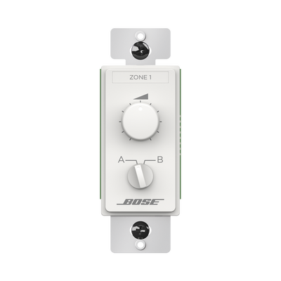 Contolador de Volumen mas selector de fuente | Blanco