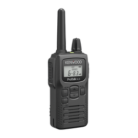 Radio portátil UHF 450-470 MHz, 2 W, 16 canales, Resistente a Golpes MIL-STD-810, manos libres VOX. Incluye antena, batería, cargador y clip