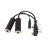 Headset adapter with PTT socket for Radios ICOM IC-A16 Aviation Radios