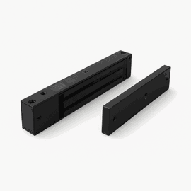 Chapa magnética 600 lbs con LED Ultra-brillante Color negro / Libre de Magnetismo Residual / Sensor de estado de la placa/ Color Negro