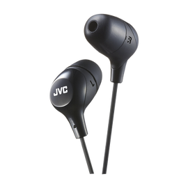 Auriculares intrauditivos JVC HA FX38 BLACK Marshmallow de alta calidad