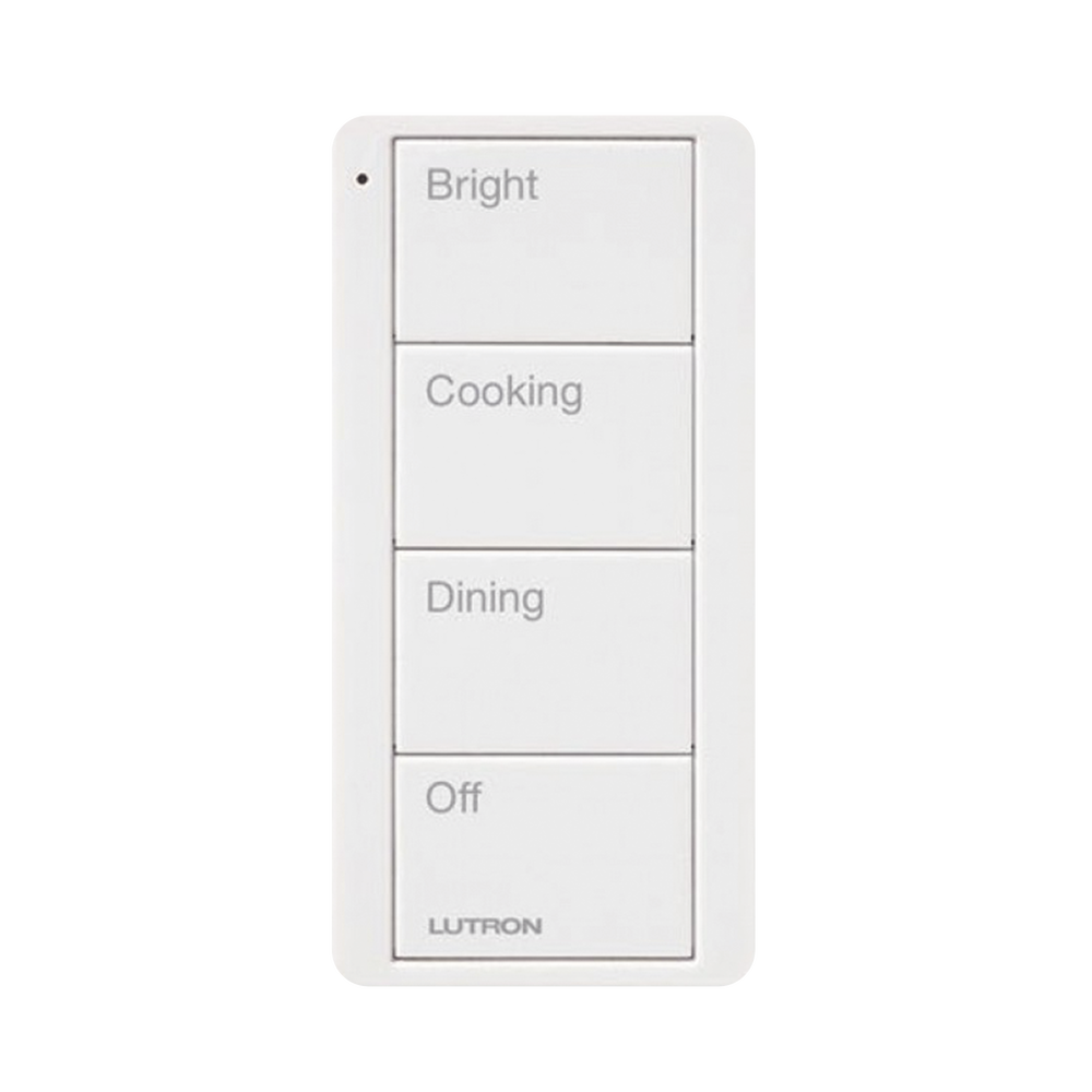 Control remoto inalambrico PICO, con escenas predefinidas para espacio en cocina.