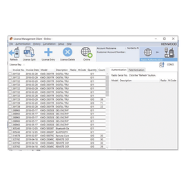 Account Manager for NX5000/3000 licenses activation