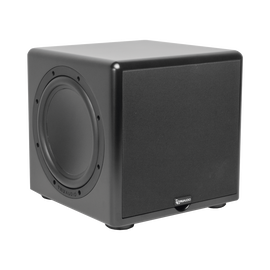 Subwoofer compacto con Altavoz de 12 in y 2 radiadores pasivos, amplificador interno de 350W