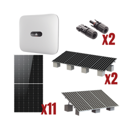 Kit Solar Interconexion  / 6 kW  220Vca / Inversor HUAWEI/ Montaje Incluido