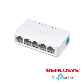 Mercusys MS105 - Conmutador - sin gestionar - 5 x 10/100 - sobremesa