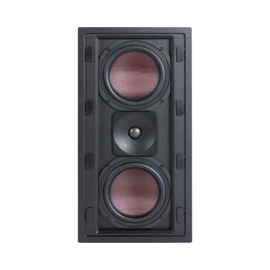 BOCINA DE PARED | 2 WOOFERS DE FIBRA DE CARBONO 6.5'' | TWEETER DE TITANIO 1'' | 200W