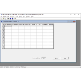 Software de programación para radios PKT-300