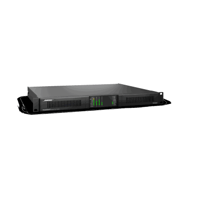 Amplificador de Audio PowerShareX | 4x300w | Potencia Adaptable | DSP | Dante | Baja Impedancia | 70/100V