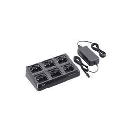 6 Batteries Desktop Multi-Charger for ICOM BP-265