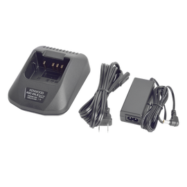 Fast Charger with AC Adapter, Compatible with Batteries KNB55L, KNB57L, KNB40L, KNB68LC