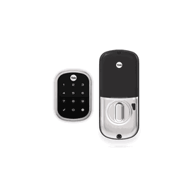 Cerradura Digital YRD256 / Mecanismo de Embutir / Control Remoto con Yale Connect / Compatibilidad Zigbee y Z-Wave Plus / Aplicaciones Alexa y Google Home / Para Puertas de 35mm a 55mm / Uso Residencial y Comercial