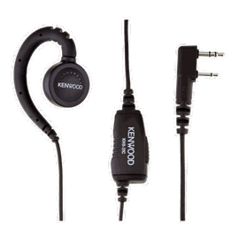 Micrófono-audífono estilo C con PTT en línea para PKT-300 NX-1200 NX-1300 NX-3220 NX-3320 NX-240 NX-340 TK-2312 TK-3312 TK-2402 TK-3402 TK-2000 TK-3000 TK-3230