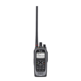 Radio digital NXDN  con pantalla a color en la banda de VHF, rango de frecuencia 136-174MHz, 1024 canales, teclado DTMF, sumergible IP68, encriptación DES, GPS, bluethooth. no incluye cargador ni antena.