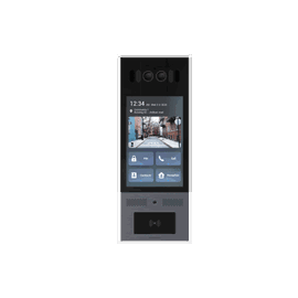 Frente de Calle Antivandálico IK10 / Incluye montaje / Administración 100% en la Nube / Notificación a APP / Llamada Telefónica / ANDROID / SIP / ONVIF /Reconocimiento Facial / QR y PIN para Visitas / IP66 / Bluetooth / NFC
