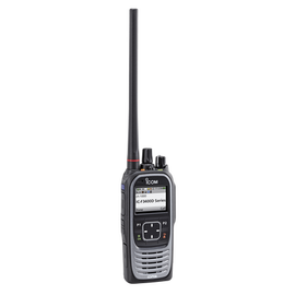 Radio portátil digital y analógico con pantalla a color en rango de frecuencia 136-174MHz, 1024 canales, 5 W de potencia de RF.  Batería, cargador, antena y clip incluidos.
