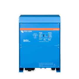 Quattro 48/10000/140-100/100 230V / Inversor Cargador de Onda Pura / Entrada 48 Vcc / Salida 8000 W 230 Vca  60 Hz