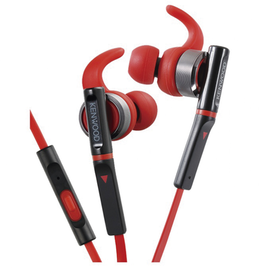 Audífonos KENWOOD Deportivos / A Prueba de Agua / HD Color Rojo