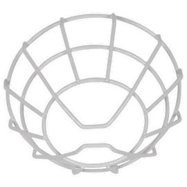 Protector De Rejilla Anti Vandalismo Y Golpes Accidentales, Color Blanco, Para Sirenas/Estrobos/Bocinas System Sensor, Montaje a Ras en Techo, 8.26