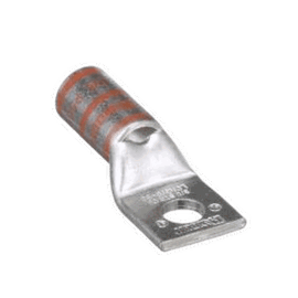 Terminal de Compresión de Cobre con Orificio 3/8 in, para Cable 3/0 AWG. 1 Pz