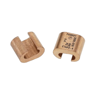 Conector de compresión tipo C StructuredGround CTAP2-2-X, 2 AWG, 1pz