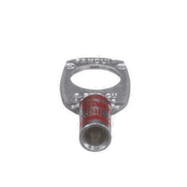 Zapata de compresión LCA8-38-L, para cal. 8 Awg, Barreno para tornillo prisionero de 3/8, 1 Pz