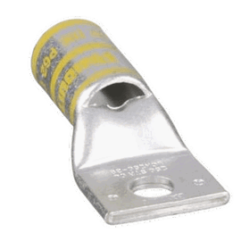 Zapata de compresión LCA250-38-X para cal. 250Kcm, Barreno para tornillo prisionero de 3/8, 1 Pz