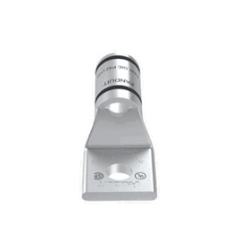 Zapata de compresión LCA1/0-14-X para cal. 1/0 Awg, Barreno para tornillo prisionero de 1/2, 1 Pz