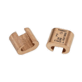 Conector de compresión tipo C StructuredGround CTAP2-2-X, 4/0 AWG, 1pz