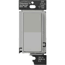 (RadioRa3) Apagador Sunnata color blanco para linea Radio Ra3, 8A de iluminacion, 5.8A Motor