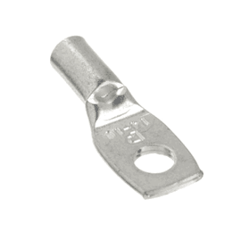 CONECTOR DE COMPRESION 1 ORIFICIO 10 AWG, CAÑON 4.8 MM 50 PZS