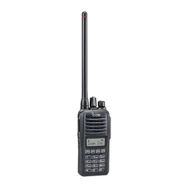 Portable Digital ICOM Transceiver, Rx-Tx: 136-174MHz, type-D Trunking, Submersible IP67.