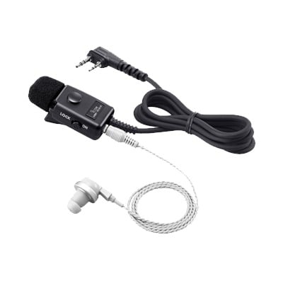 Micrófono Audifono de solapa con inserto de oído, para IP100H Micrófono Audifono de solapa con inserto de oído, para IP100H