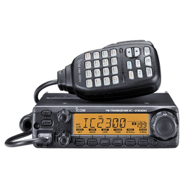 VHF Mobile Radio, 60 W of Power on range of frecuency:  Rx:136-174MHz Tx: 144-148MHz, 207 memories.Remote control Mic, HM-133V Mounting bracket kit  Microphone hanger  DC power cable Spare fuses included