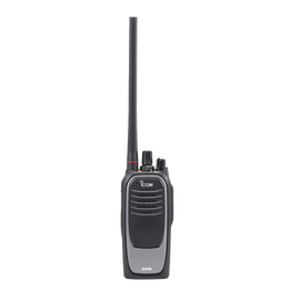 Radio digital NXDN sin pantalla en la banda de UHF, rango de frecuencia 380-470MHz, sumergible IP68, con encriptación DES, GPS,  bluethooth, grabador de voz, 32 canales. no incluye cargador ni antena.