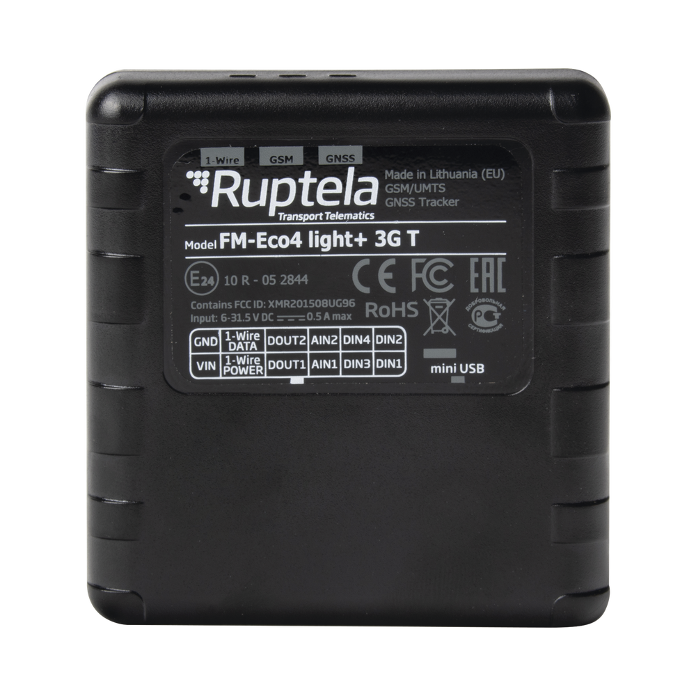 Localizador Vehicular 3G / Sensores de combustible / RFID / Conducción eficiente / Sensor de temperatura / Anti Jammer