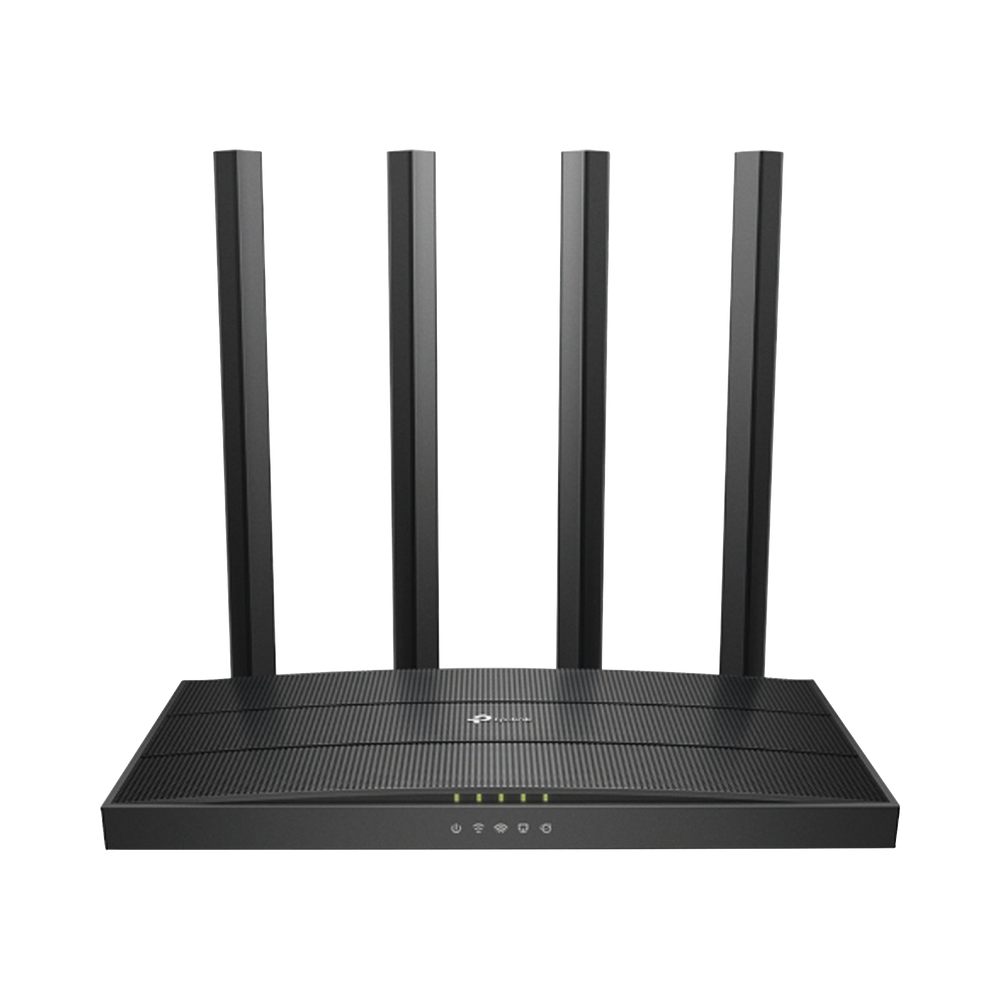 Router inalámbrico AC Wave 2 1900 doble banda 1 puerto WAN 10/100/1000 Mbps y 4 puertos LAN 10/100/1000 Mbps, MIMO 3X3, Beamforming
