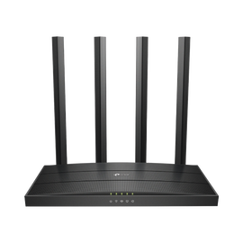 Router inalámbrico AC Wave 2 1900 doble banda 1 puerto WAN 10/100/1000 Mbps y 4 puertos LAN 10/100/1000 Mbps, MIMO 3X3, Beamforming