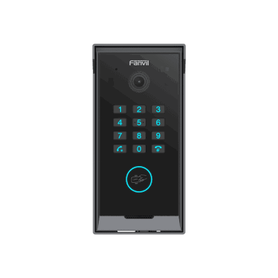 VIDEOPORTERO SLIM IP SIP IP66, ONVIF, TECLADO NUMERICO, BLE. LECTOR TARJETAS IC