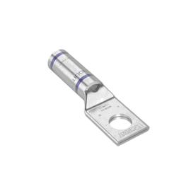 Zapata de compresión LCA6-14-L, para cal. 6 Awg, Barreno para tornillo prisionero de 1/4, 50 Pz