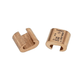 Conector de compresión tipo C StructuredGround CTAP2-2-X, 4 AWG, 50pz