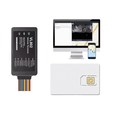 Localizador vehicular 4G Boton de Emergencia y Relevador incluidos