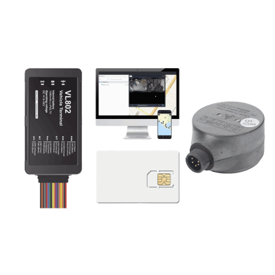 Localizador vehicular 4G Boton de Emergencia y Relevador incluidos