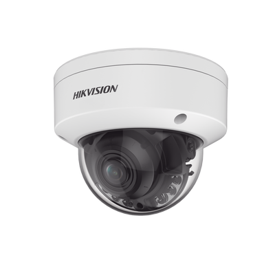 Domo IP 8 Megapixel / Lente Mot. 2.7 a 13.5 mm / Dual Light (60 mts IR + 60 mts Luz Blanca ) / Darkfighter S / Exterior IP67  / IK10 /WDR 130 dB / 4 Analíticos: AcuSense, Deteccion Facial, Conteo de Personas por Cruce y Zona