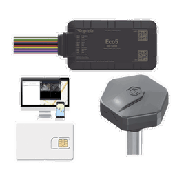 KIT Dispositivo de Rastreo Vehicular/ Sensor nivel de combustible BLE / Conectividad LTE Cat1 y LTE-M / BLE 5.0 / GNSS U-blox / Carcasa IP54 / Batería Interna de Respaldo / Detecta Interferencias / Incluye: EPCOMGPSCODE, TDBLE1000 y SIM500MB2Y
