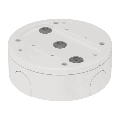 Montaje tipo caja de conexión a prueba de agua compatible con camaras tipo Domo Hanwha serie XNV-60 / XNV-80 / XNV-C